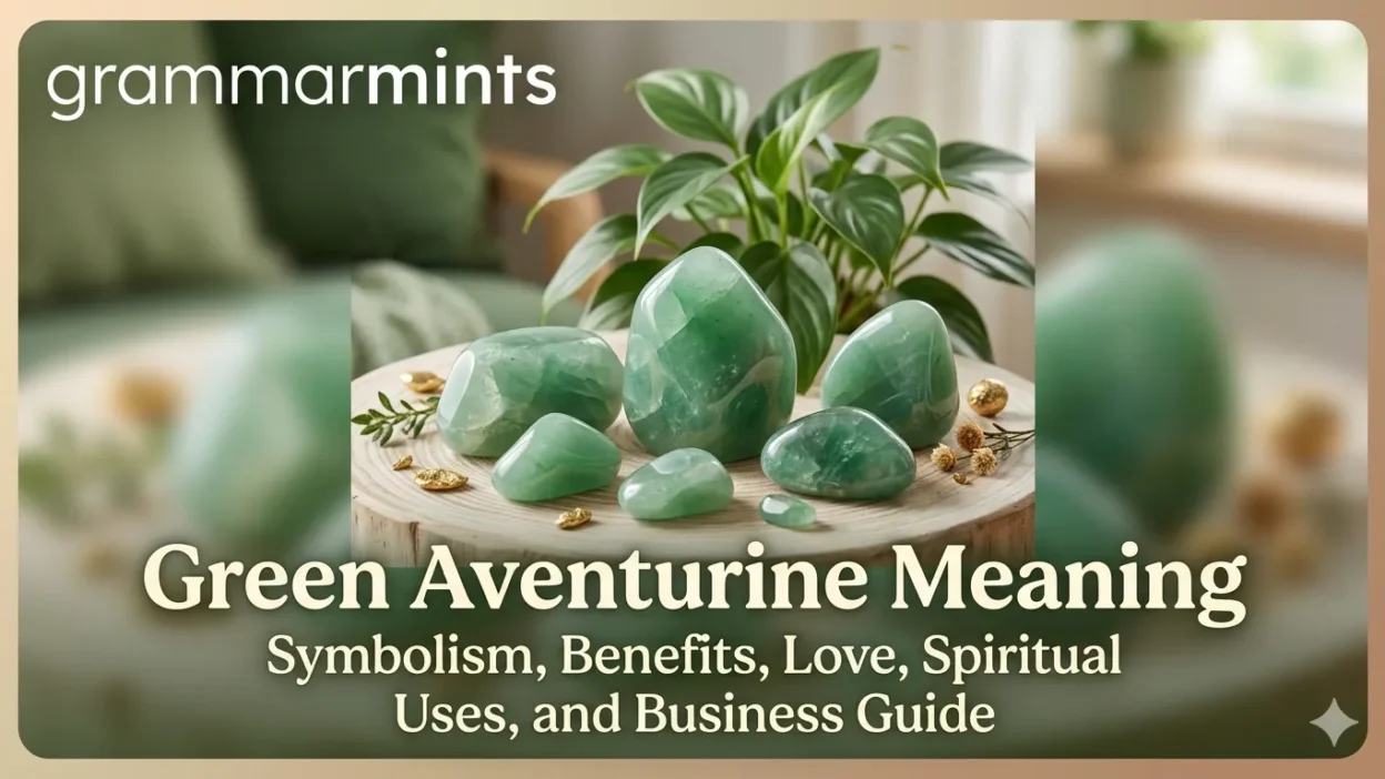 green aventurine meaning