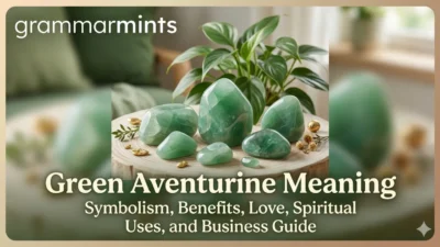 green aventurine meaning