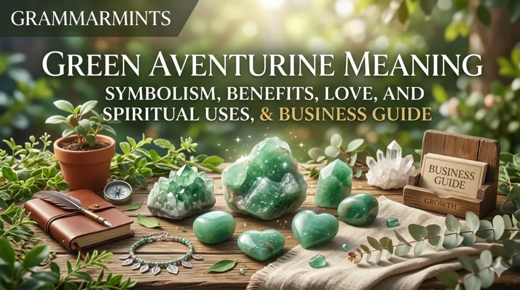
green aventurine meaning
