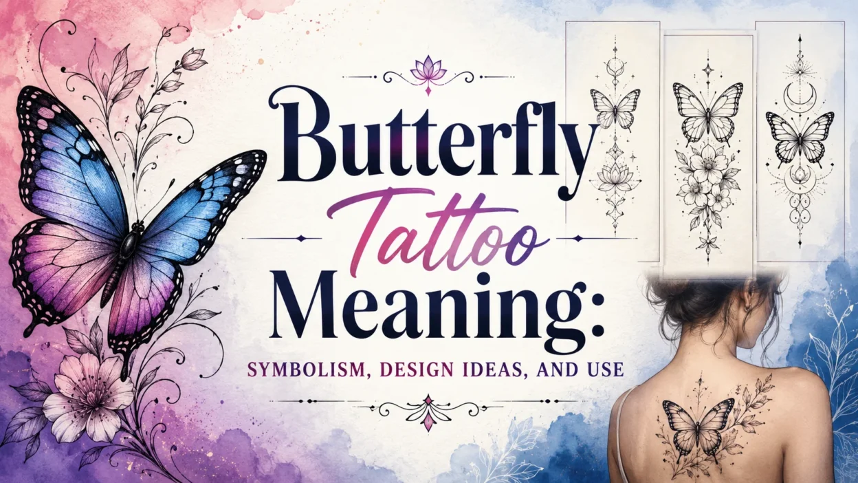 Butterfly Tattoo Meaning: Symbolism, Design Ideas, and Use