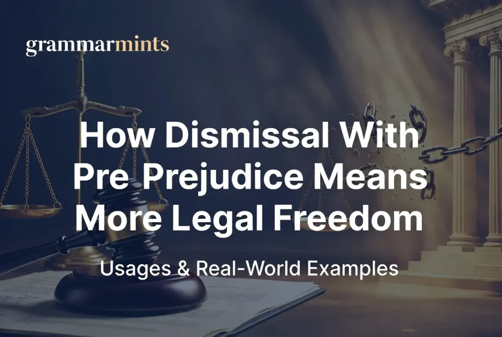 dismissed with prejudice meaning