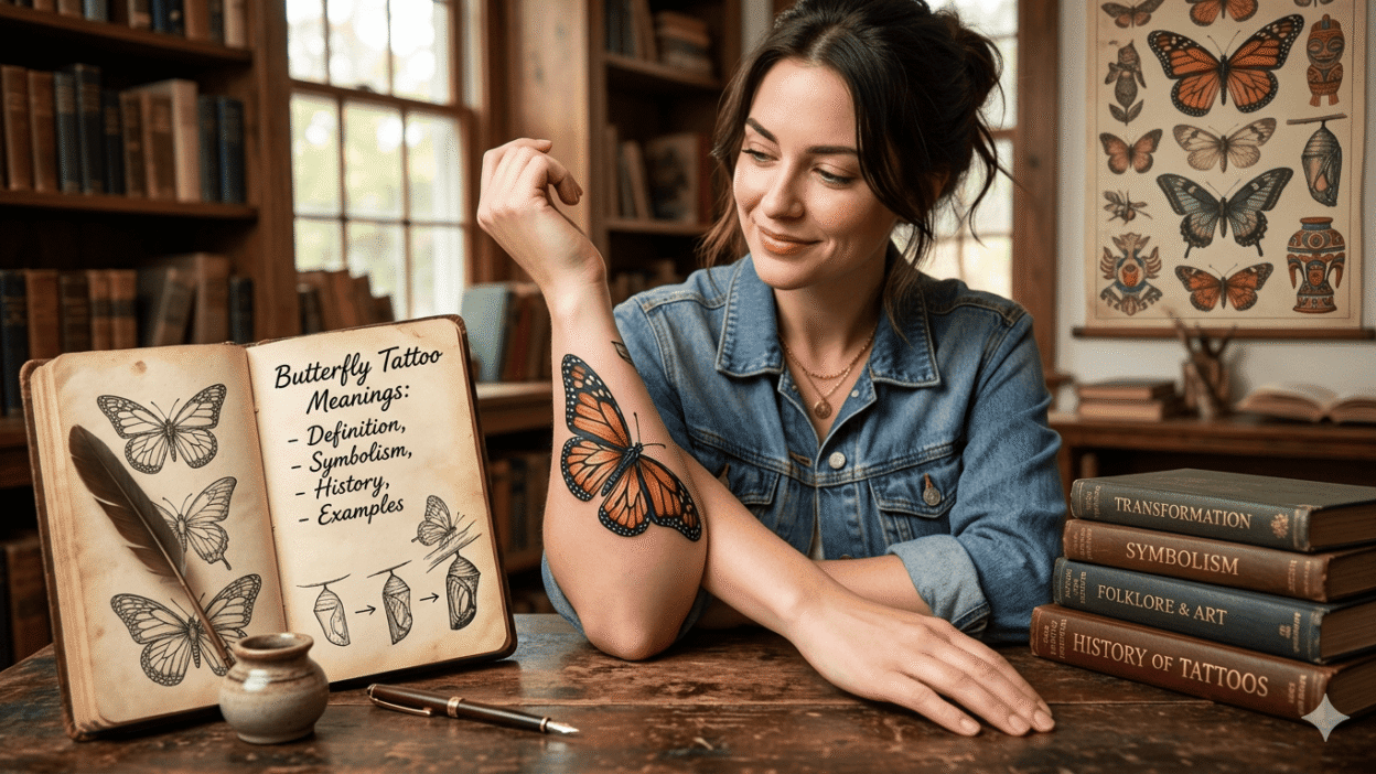 tattoo of butterfly meaning