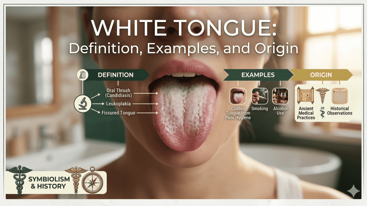white tongue meaning
