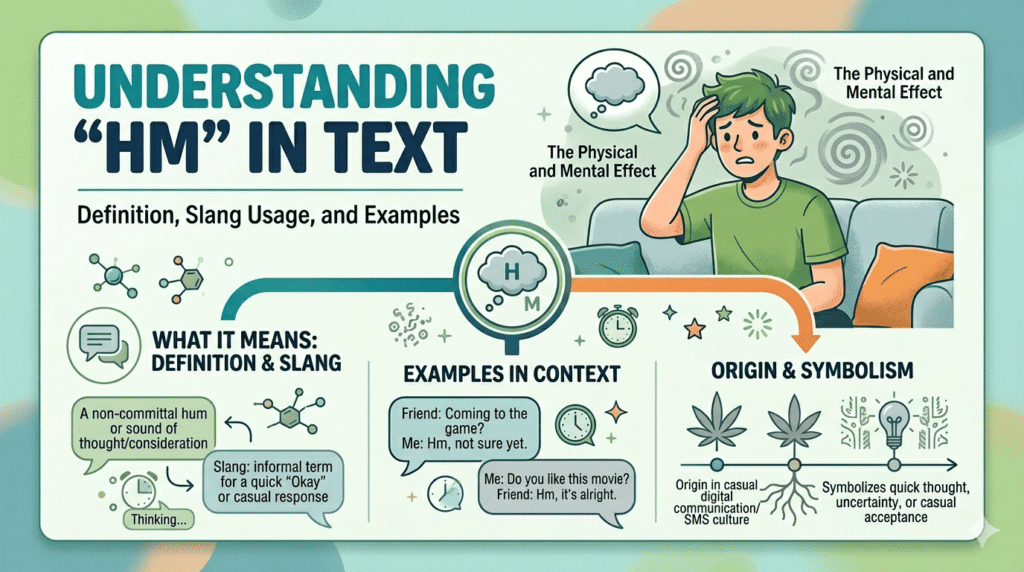 hm meaning in text