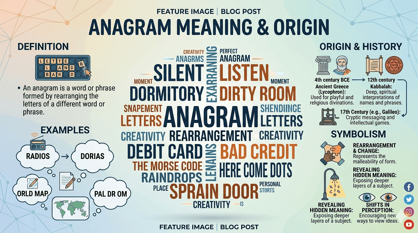 Anagram Meaning: Definition, Examples, and How It Works