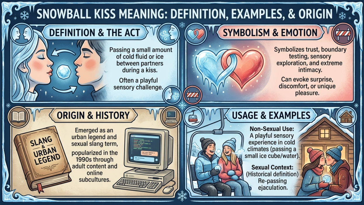 Snowball Kiss Meaning: Definition, Examples, and Origin