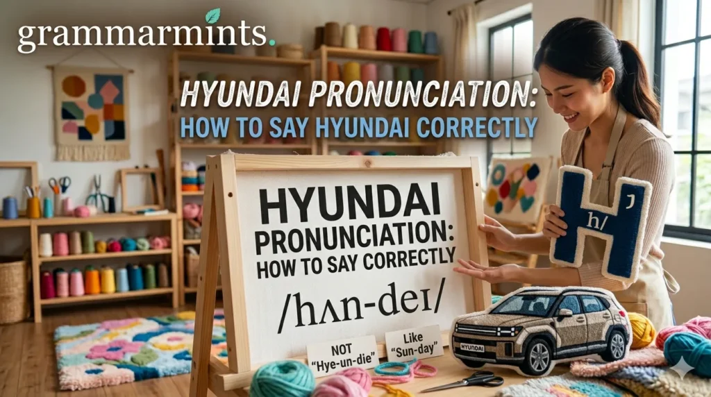 Hyundai Pronunciation in English