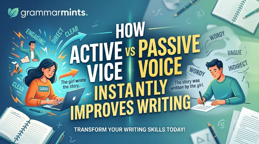 active vs passive voice