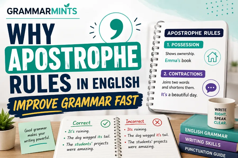 apostrophe rules in English
