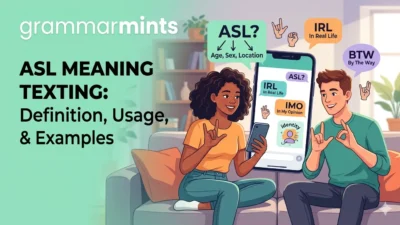 asl meaning texting