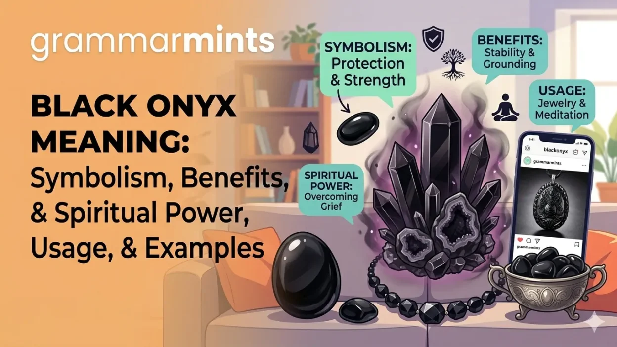 black onyx meaning