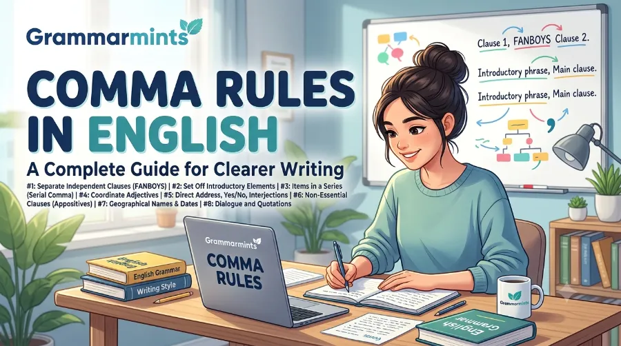 comma rules in english