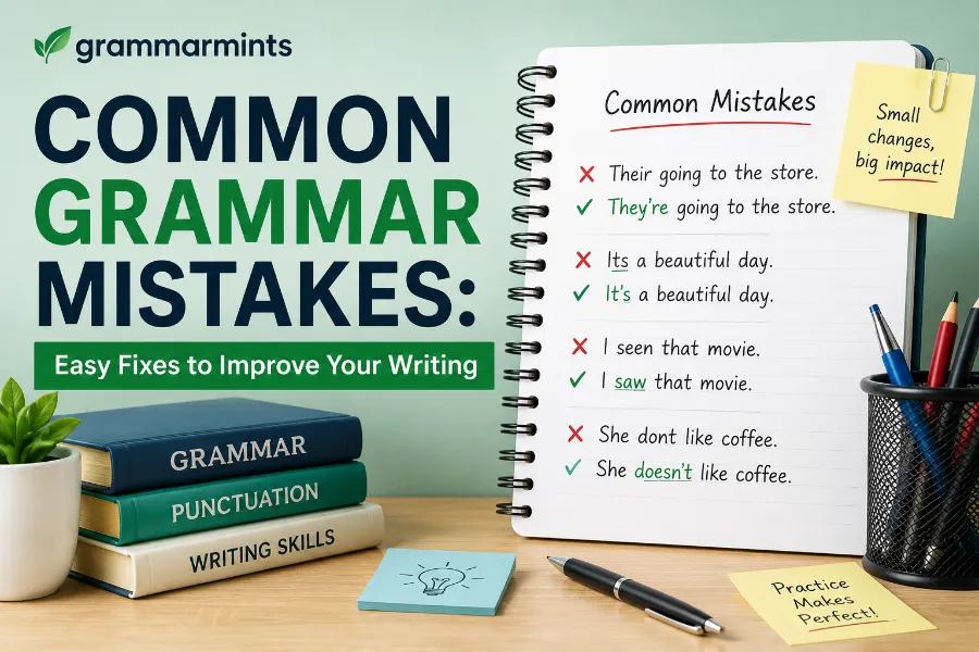 common grammar mistakes
