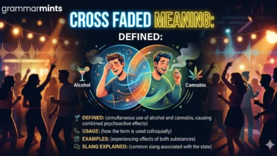 cross faded meaning