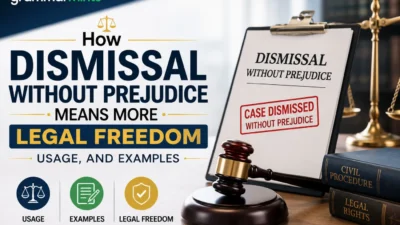 dismissal without prejudice means