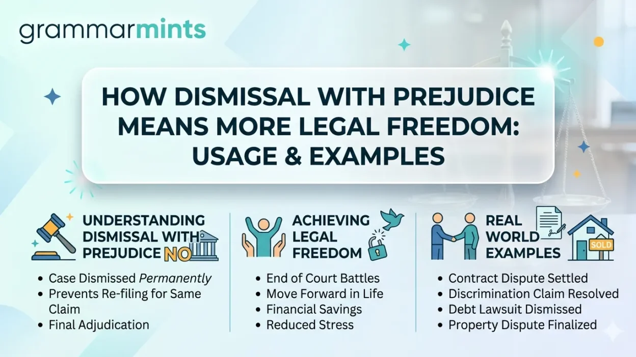 Dismissed With Prejudice Meaning Definition and Examples