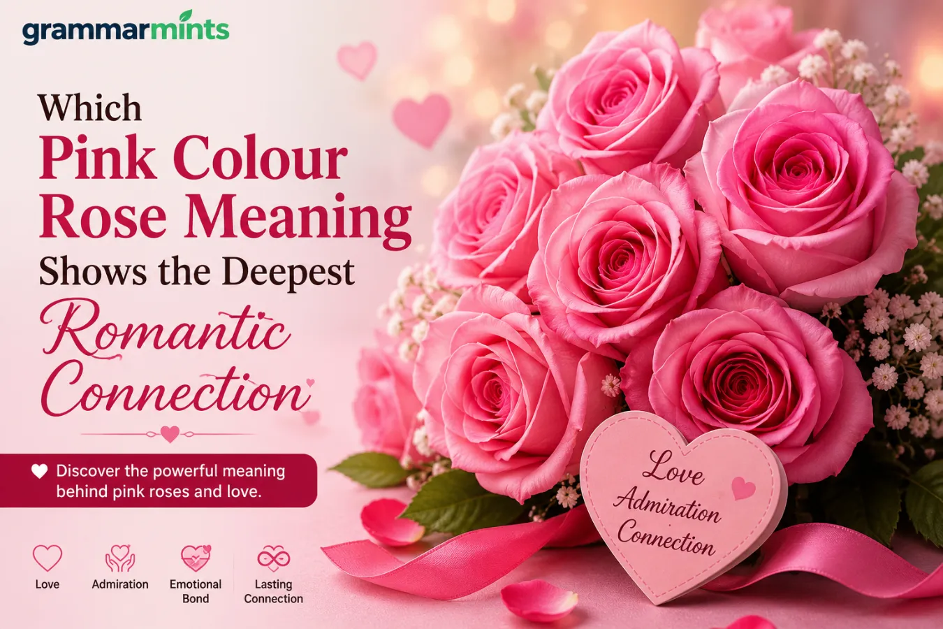 pink colour rose meaning