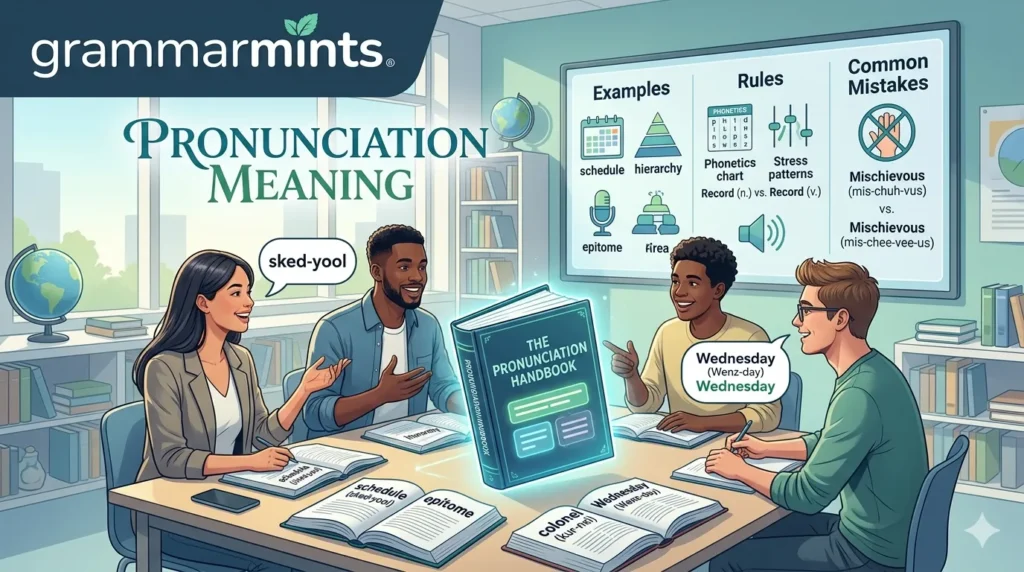 pronunciation meaning