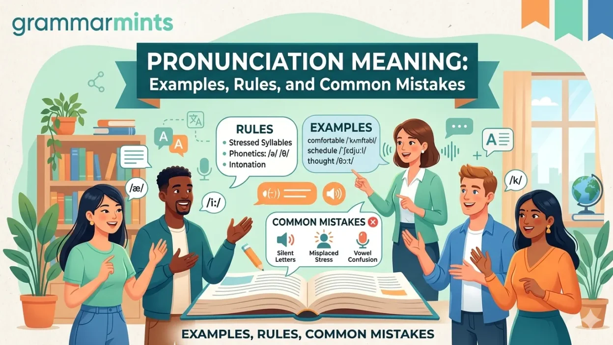 pronunciation meaning