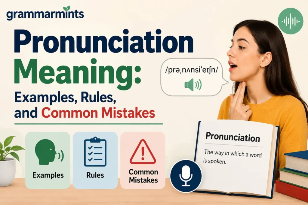 pronunciation meaning