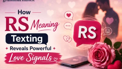 rs meaning texting