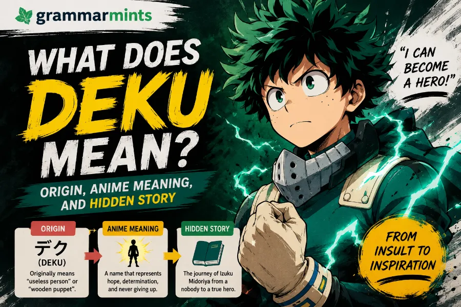 what does deku mean