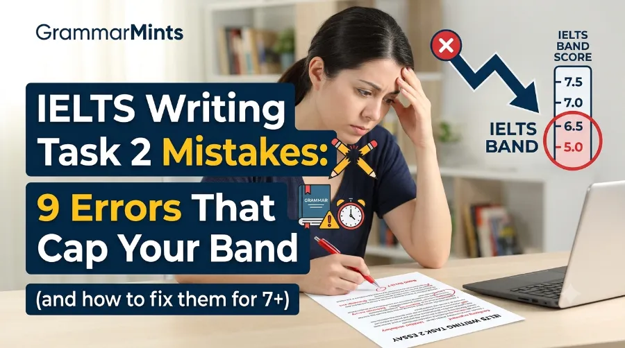 IELTS Writing Task 2 mistakes