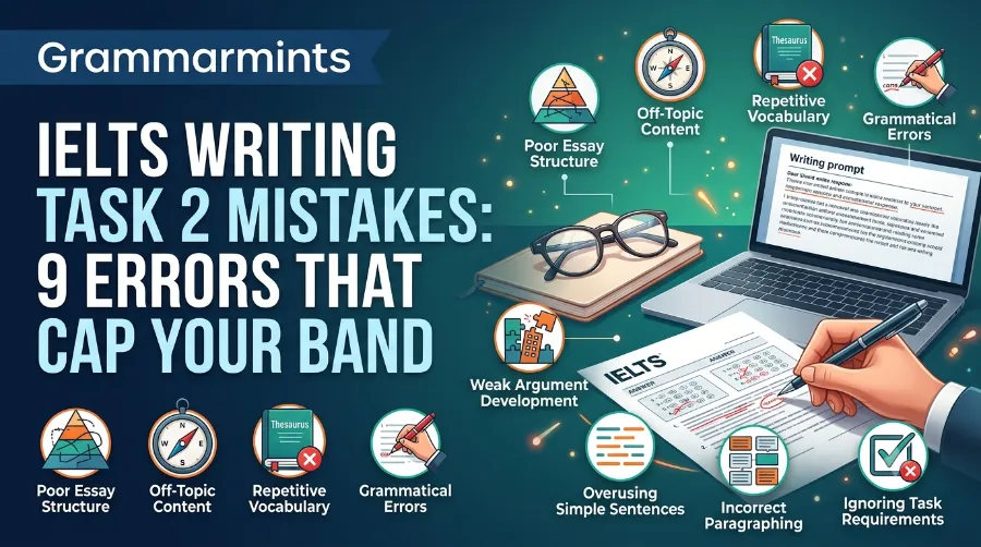 IELTS Writing Task 2 mistakes