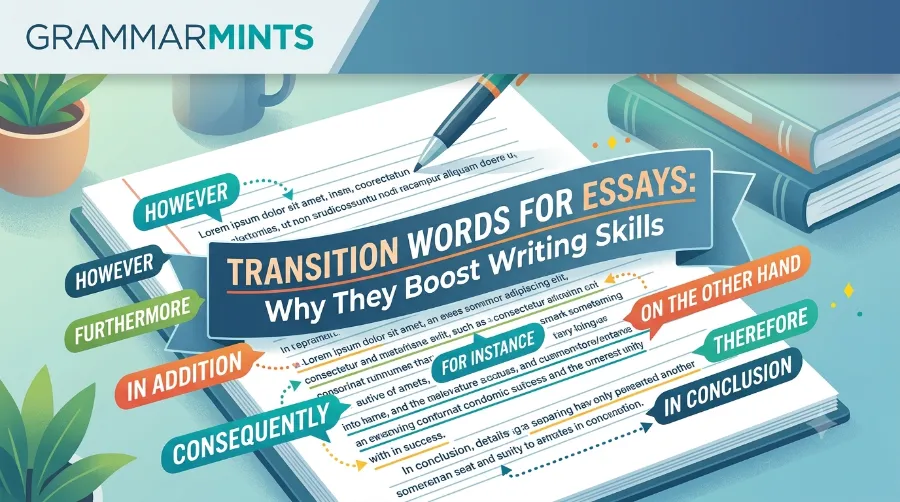 Transition Words for Essays