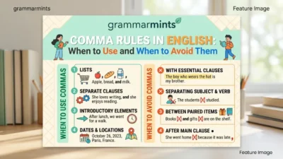 comma rules in English