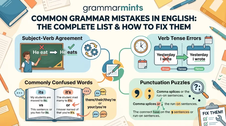 common grammar mistakes