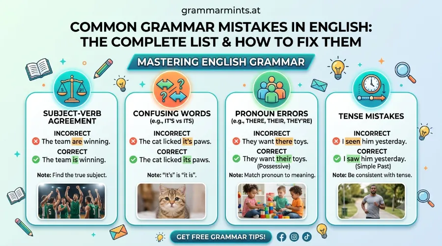 common grammar mistakes