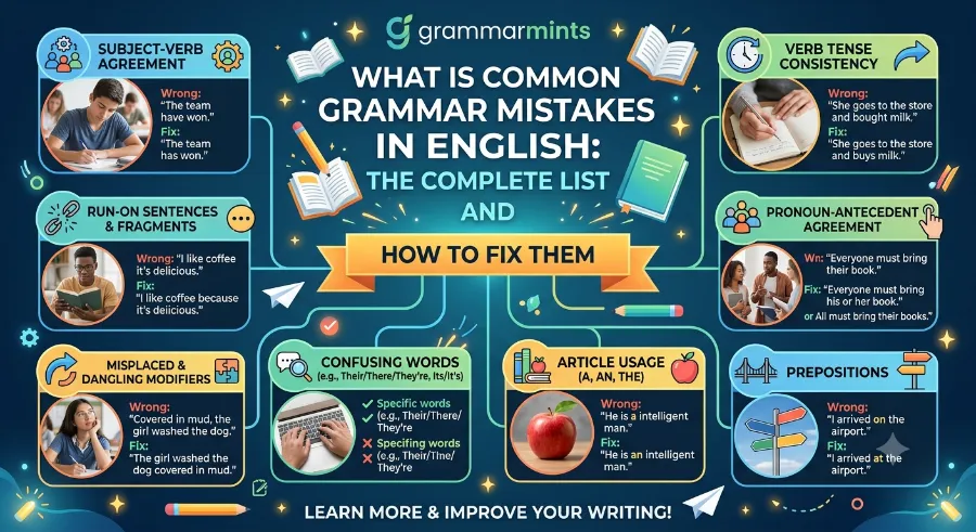 common grammar mistakes