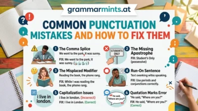 common punctuation mistakes