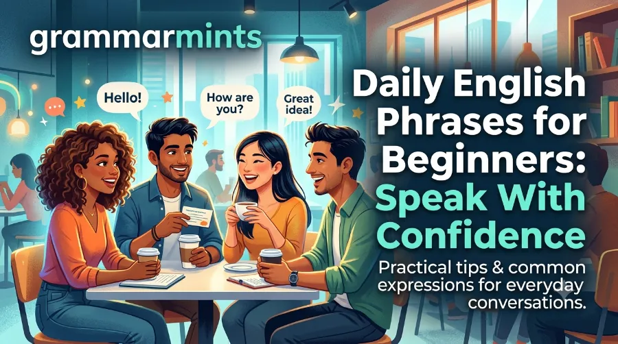 daily English phrases for beginners
