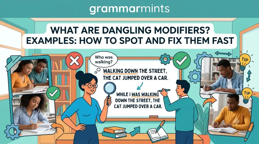 dangling modifiers examples