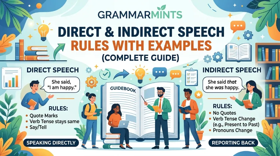 direct and indirect speech rules
