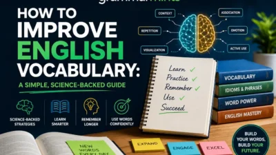how to improve English vocabulary