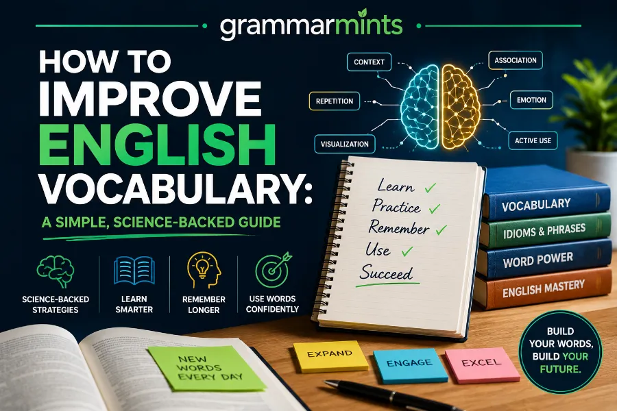 how to improve English vocabulary