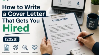 how to write a cover letter