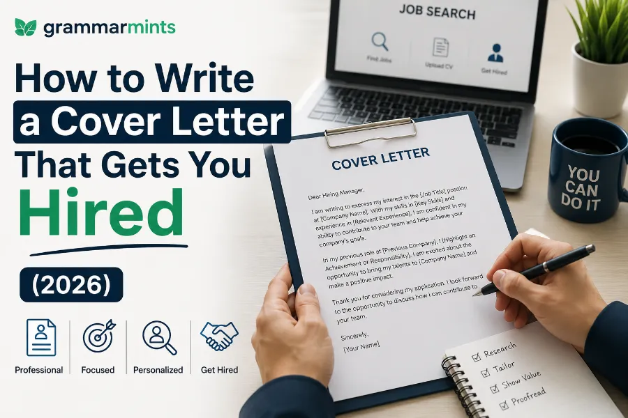 how to write a cover letter