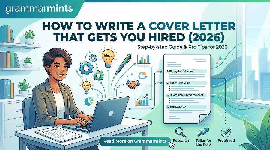 how to write a cover letter