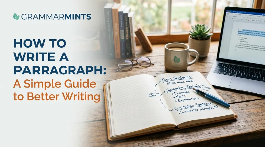how to write a paragraph