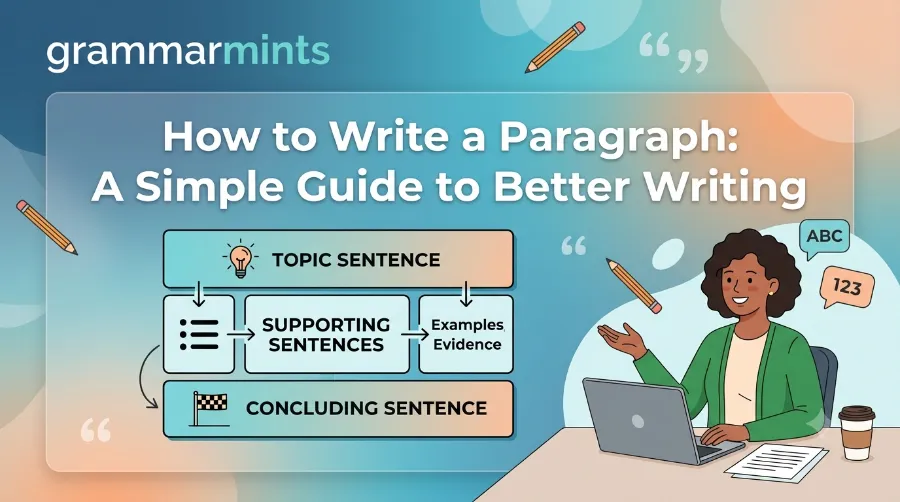 how to write a paragraph