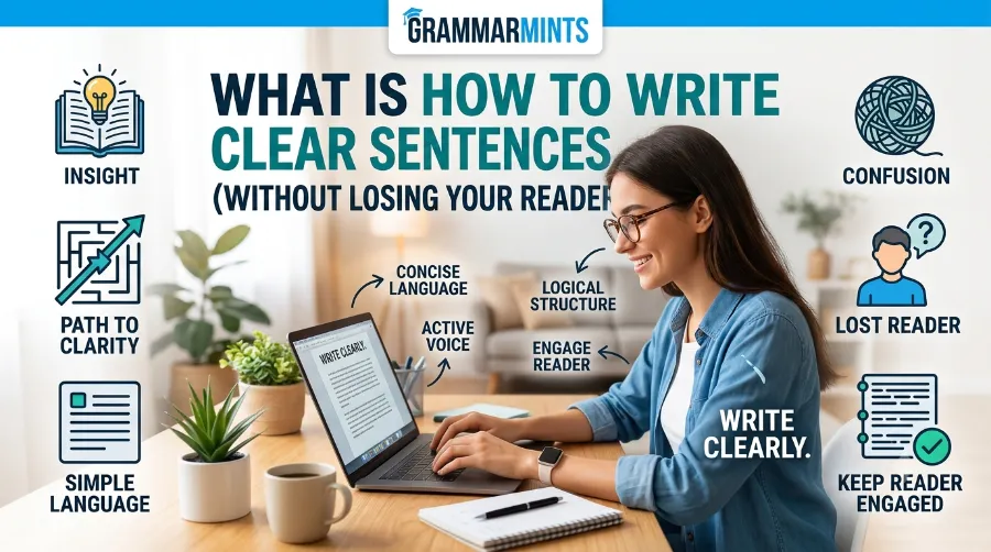 how to write clear sentences