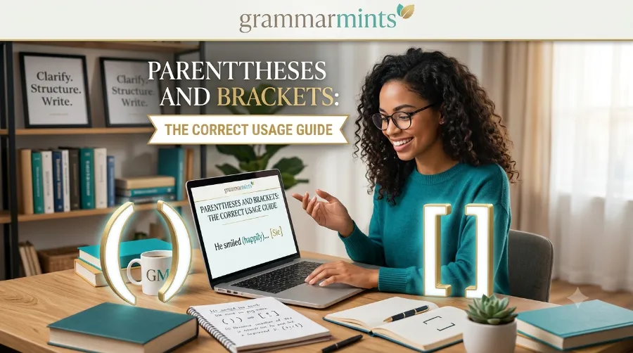 parentheses and brackets rules