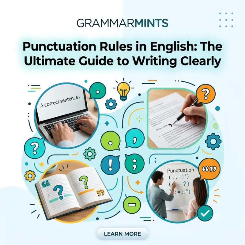 punctuation rules in English