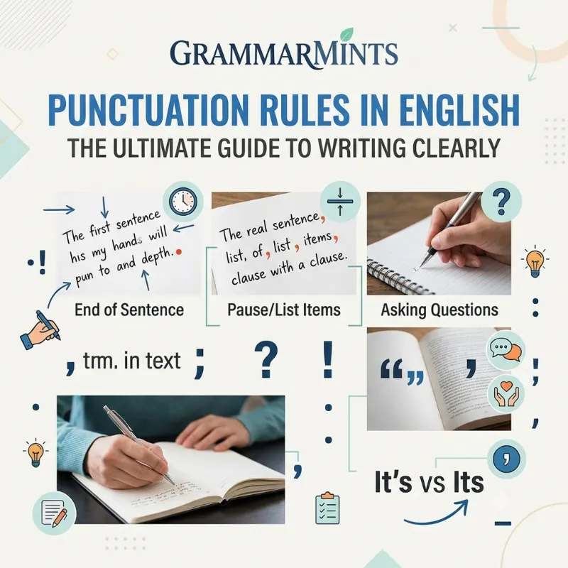 punctuation rules in English