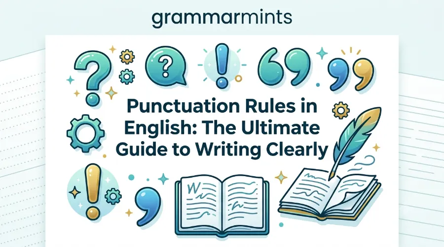 punctuation rules in English