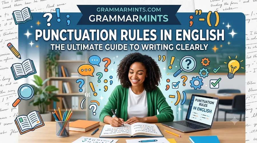 punctuation rules in English
